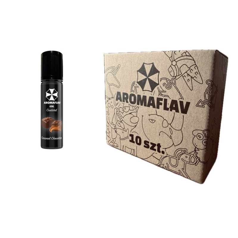 10 szt. Aromaflav MIX 40ml Caramel Chocolate