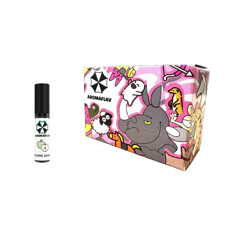 10 ks. Aromaflav 15ml Green Apple