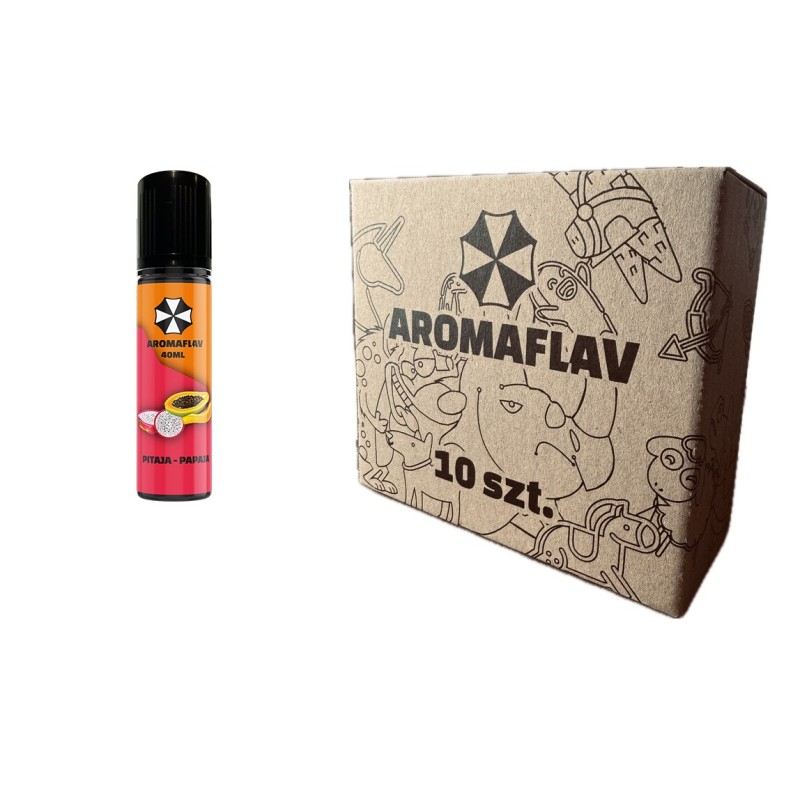 10 pcs. Aromaflav MIX 40ml Pitaya - Papaya